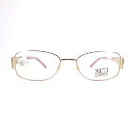 South Hampton SH 907 RO Eyeglasses Frames Pink Rectangular Full Rim 51-17-135 mm