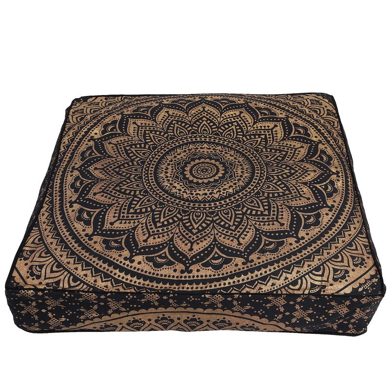 35" Mandala Large Floor Pillow Cover Meditation Cushion Seating Throw
