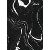 Mini Book Calendar Style Marble 2024 - Pocket Calendar A6
