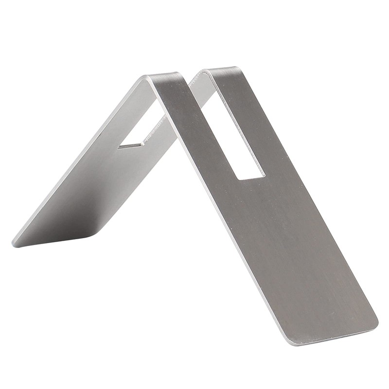 DIBTSA Coffee Filter Paper Holder, Single Slot Brushed Stainless Steel