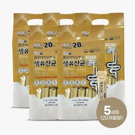 Seoul Pharmacist Credit Union 300 sachets Probiotics Live Lactobacillus Gold 120 sachets 5 sets (300g / 서울약사신협 300포 프로바이오틱스 생유산균 골드 120포 5세트 (300g X 5
