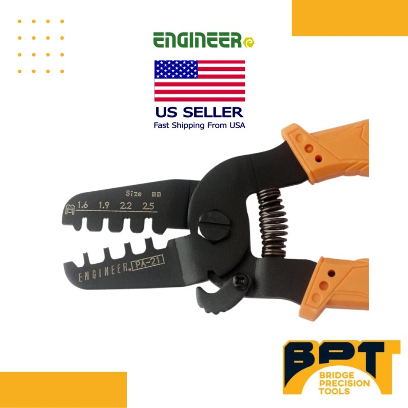 ENGINEER PA-21 Universal Crimpers - For #26 - #18 AWG
