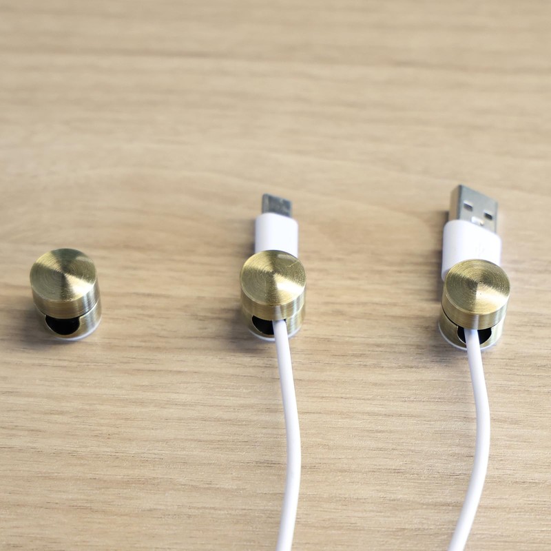 5 Sets Charger Holders for Cords ，Phone Charging Cable Holder，Cord