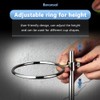 Bevansol Adjustable Stainless Steel Coffee Dripper Stand for Pour Over