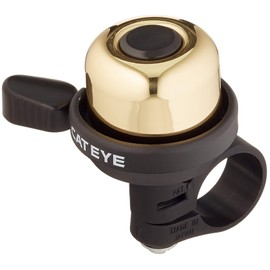 CATEYE PB-1000 Wind Brass Bell Gold: Crisp ring, durable brass, attractive gold colour