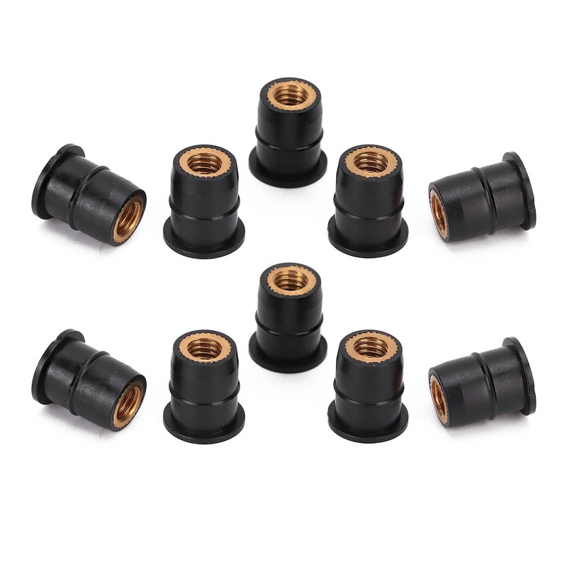 Nun Nut Expansion Nut 10 Pieces Well Nut M6 x