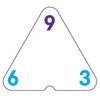 Trend Enterprises: Three-Corner Addition and Subtraction Flash Cards, T1670, Interactive