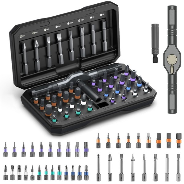 ORIA Ratchet Screwdriver Set, 42 in 1 Magnetic Screwdriver Sets