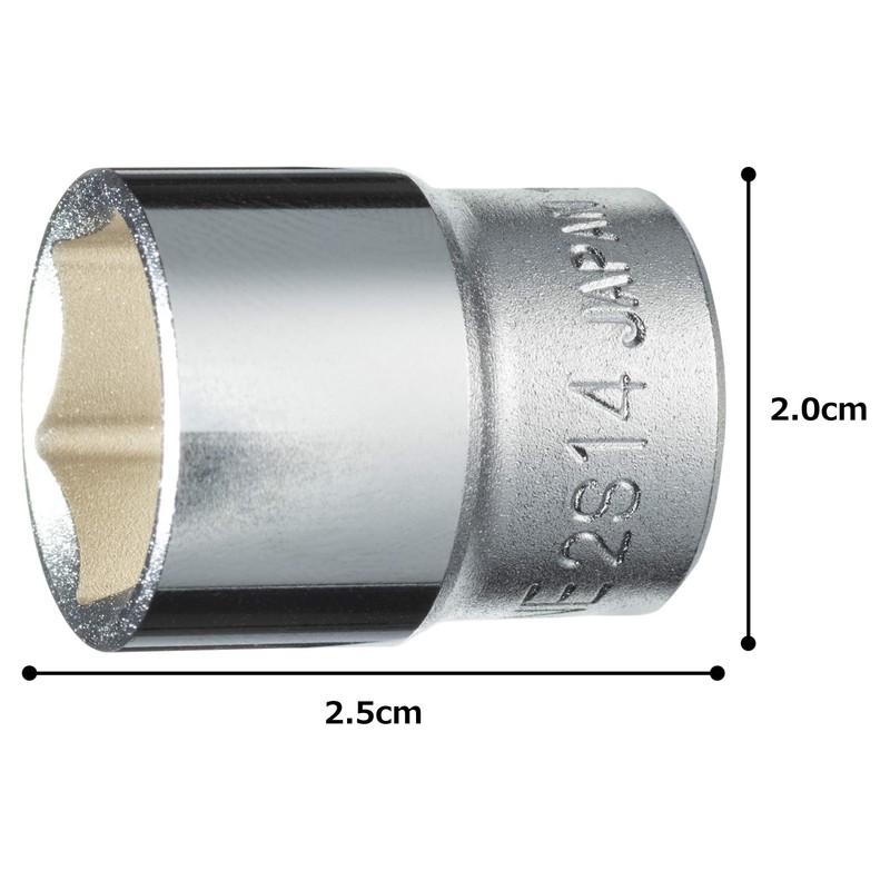 Tone Socket (6 Angles) HP2S-14 Insertion Angle 0.25 inch (6.35