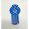 KW kenworth kw emblem metal truck semi chrome blue