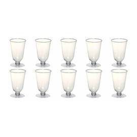 CYM PAFE-10 Reusable Parfait Dessert Cups, Champagne Glasses, Made in Japan, Dishwasher Safe, 10 Pieces