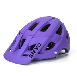 Bike Helmets for Men and Women, SIFVO Helmets for Adults Bicycle Helmet with Visor Mountain Bike Helmet, Adult Bike Helmet Road Bike Helmet Lightweight & Breathable 【M/L】