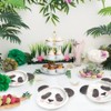 Cheerland Panda Party Plates Disposable Paper Plates Cute Face Shaped
