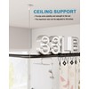 Supforce Ceiling Support for Closet Rod, Stainless Steel Ceiling Support