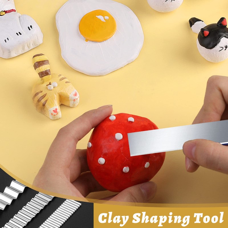 Clay Cutter, Stainless Steel, Polymer Clay, Cutting Tool with Case,