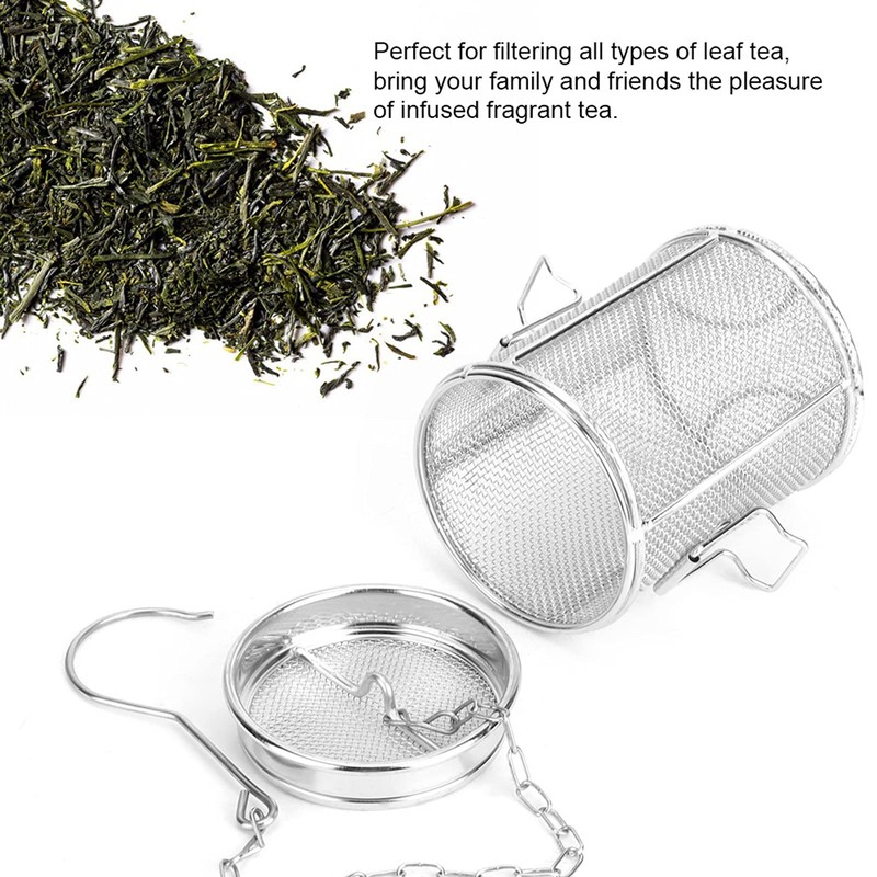 Atyhao Spice Filter, Stainless Steel Wire Mesh Design Tea Ball