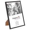 A4MARBLKNG Black Backloader A4 Certificate/Photo/Picture Frame Non Glass