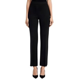 Anne Klein Women's Pull-On Trouser Pant, Anne Black, XL