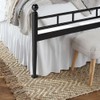 Ruffled Bed Skirt with Split Corners, King Size Bed Skirt