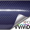 VViViD Epoxy 5D Carbon Dark Blue Vinyl Wrap (3ft x