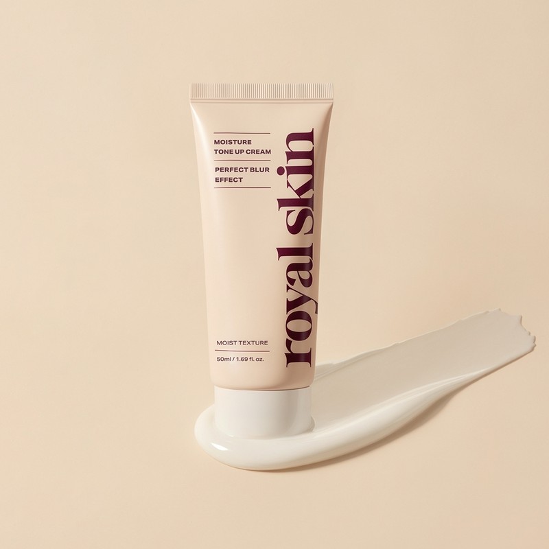 Royal Skin Moisture Tone Up Cream 50ml Makeup Booster Pink