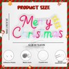 Mvorixa Merry Christmas Neon Sign, Dimmable LED Christmas Lights Neon