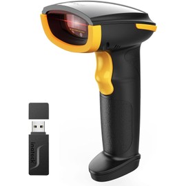 Inateck Wireless Barcode Scanner with APP/SDK Bluetooth 1D USB Barcode Reader