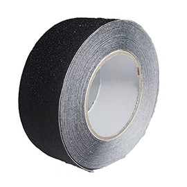 SANKEMU Heavy Duty Anti Slip Tape for Stairs Outdoor/Indoor Waterproof 2 inches X 33 feet Non Skid Roll for Stair Steps Black Friction Non Slip Safety Walk Tape for Traction Tread Staircases