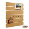 Fushing Cork Boards Felt Bulletin Boards, 13"x2" Pin Boards with