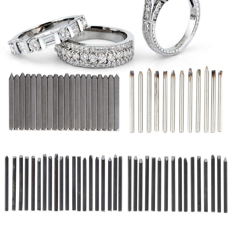 AYNEFY Professional Metal Chisel for Jewellery, Jewellery Anvil Chisel Tools,