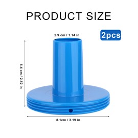 Gosknor 2pcs Strainer Connector for Intex Swimming Pool 1-1/4" Fitting, Strainer Connector Replacement 11070 Compatible with Intex 26183MW 26165EH 26167E 26175EH 26191EH