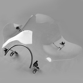 XMT-MOTO Clear Windscreen Windshields Fit for Street bike Honda Rebel Shadow Goldwing VTX