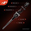 A-Premium Lower Steering Shaft Steering Column Shaft Compatible with Ford