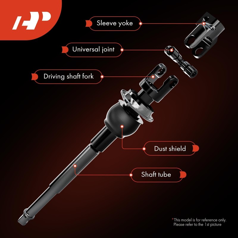 A-Premium Lower Steering Shaft Steering Column Shaft Compatible with Ford