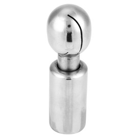 Bola giratoria de pulverización, bola de limpieza de acero inoxidable G3/8 pulgadas, herramienta de limpieza CIP giratoria de 360° para limpieza pequeña y mediana de diámetro de 1 m a 6 m