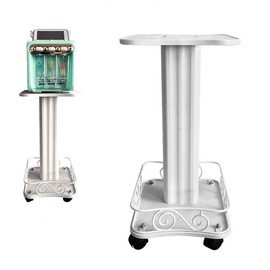 TFCFL Salon Trolley Stand Rolling Trolley Cart Beauty Wheel Holder Spa Cart White (Fence Cart)