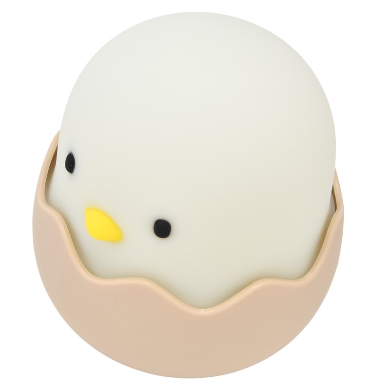 Night Light Eggshell Chicken 3 Dimensional Cute Silicone Household Bedside