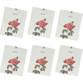 Rose Sachets, Fresh Scents Sachet Packets, Hanging Scent, Lavender Bags for Drawers and Closets, Closet Decor, Prayer Closet Essentials, Sachets Bags Drawer Deodorizers Home Fragrance, 6 Packs