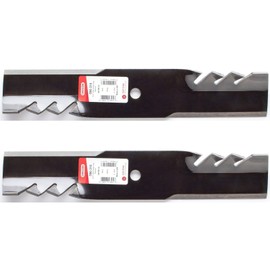 2PK USA Toothed Mulching Blade for Exmark 32” Metro MGS481GKA322P0