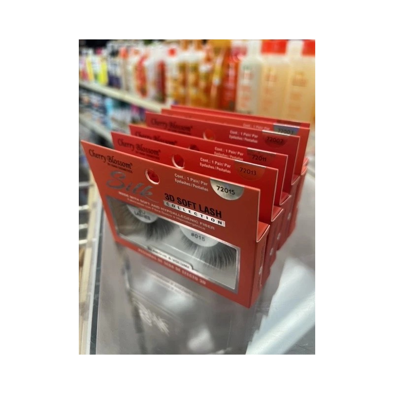 Cherry Blossom Silk 3D Soft Lash Collection single set -