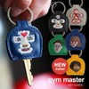 GYM MASTER Key Cover, Key Cover, Key Holder, Masked Wrestler,