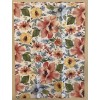 TWO Watercolor Paper Napkins Decoupage Hostess Floral Flowers Summer Spring