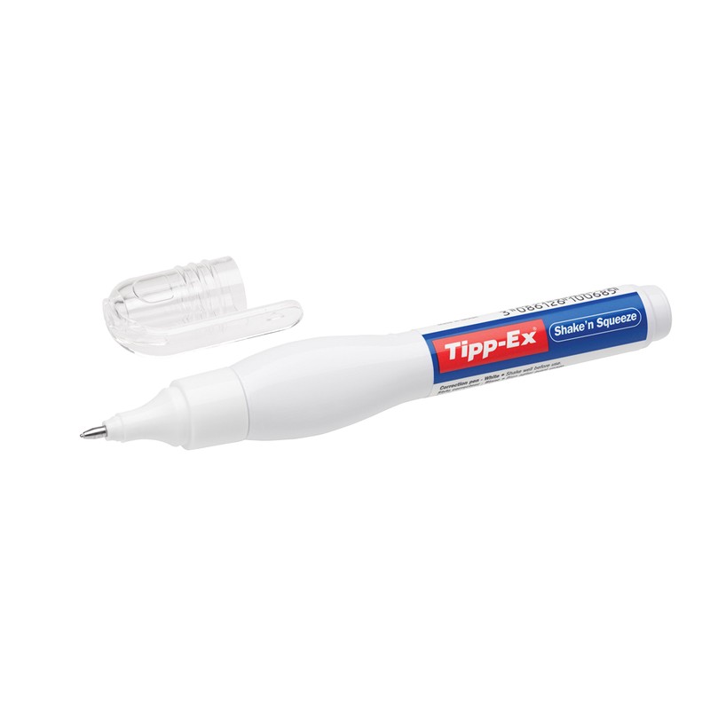 Tipp-Ex Shake'n Squeeze Correction Pens – 8 ml, Pack of