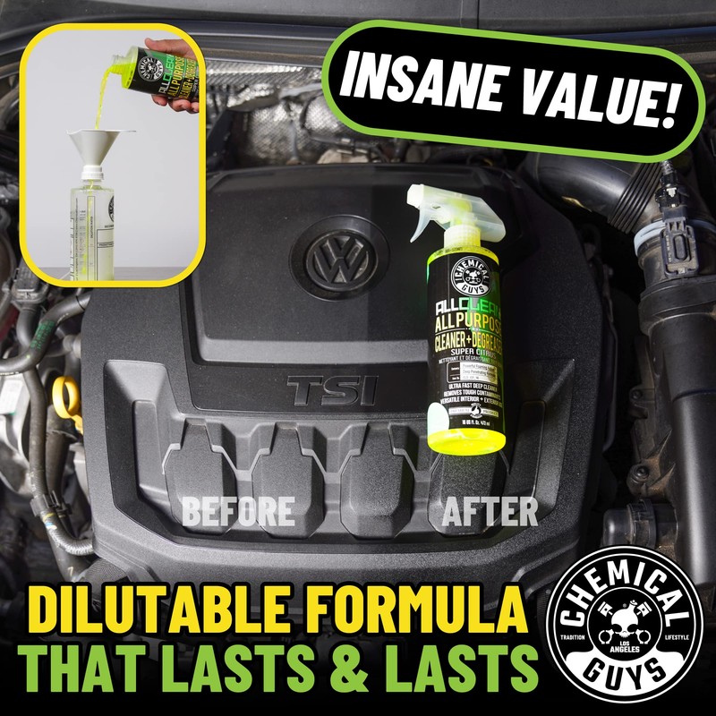 Chemical Guys CLD_101_16 All Clean+ Citrus Based All Purpose Super