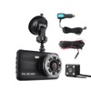 PCATEC Dual Drive Recorder, Front and Rear Camera, 1080P Full