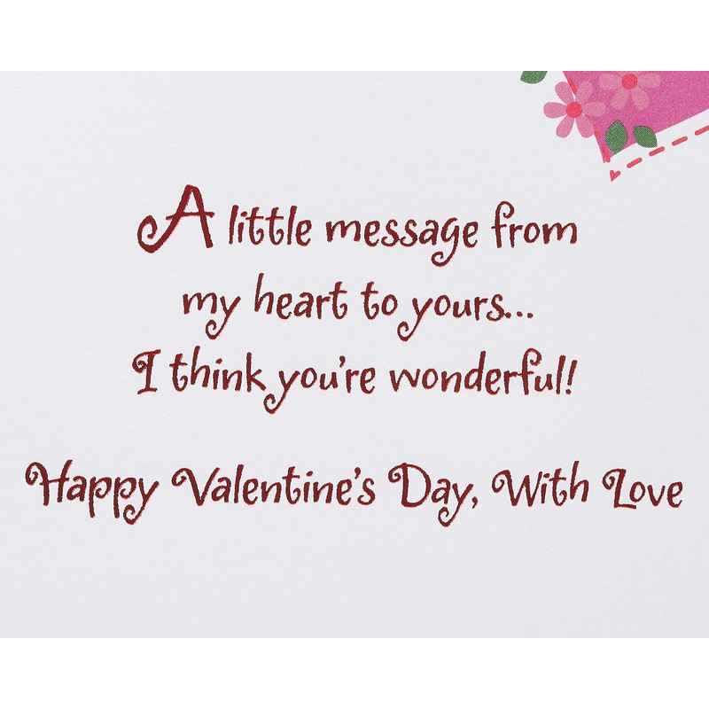 Papyrus Valentines Day Card (From My Heart To Yours)