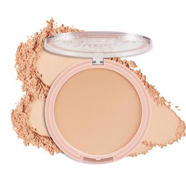 GEUUFEA Hydrating Face Powder, Oil Control Face Pressed Powder, Long-lasting Flawless Setting Powder, Matte Waterproof Makeup for Oily Combination and Mature Skin