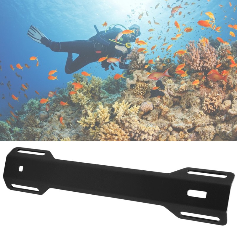 Aluminum Alloy Harness Backplate Back Plate Support Bracket for Scuba