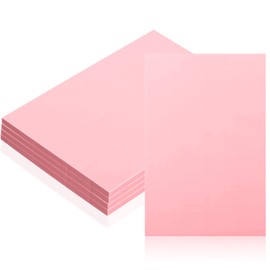 kymqlyw 4 Pcs 4" x6“ Pink Rubber Art Soft Linoleum Carving Block, Rubber Crafts Linocut Block for Printmaking,Stamp Carving Block