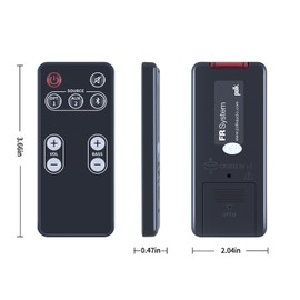 Replacement Remote Control Compatible with Polk Audio Sound Bar Speaker System FR1 DSB1 D581 RE95201 RE9520-1